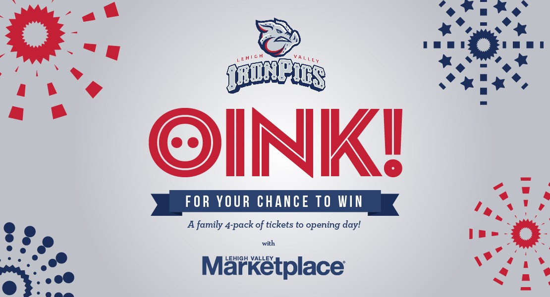 Lehigh Valley Iron Pigs - Oink for Opening Day!
