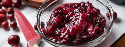 Cooking 101:  How to Upgrade Cranberry Sauce