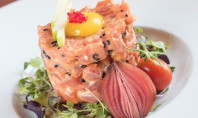 Smoked Tuna Tartar - Saranda's On Broadway