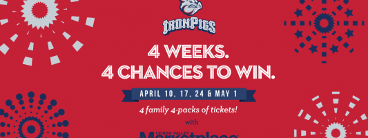 IronPigs Family 4-Pack Giveaway