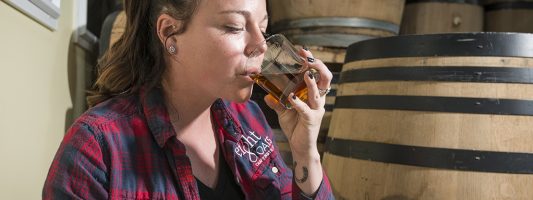 Day in the Life of Eight Oaks Distiller Caitlin Bagenstose