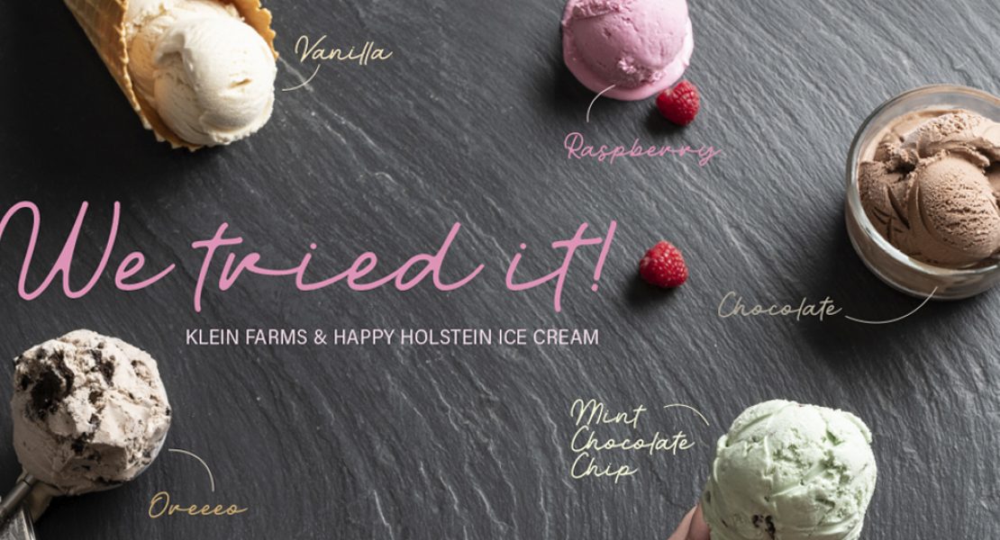 We Tried It! Klein Farms & Happy Holstein Ice Cream