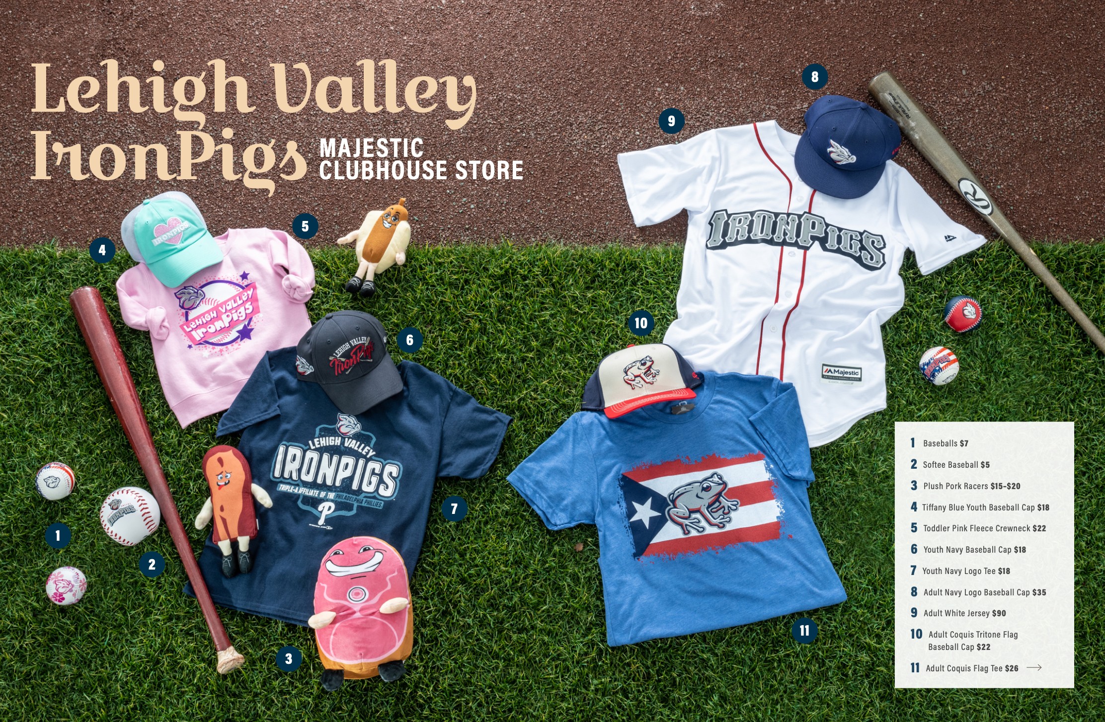Lehigh Valley IronPigs on X: Our new @MajesticOnField Friday